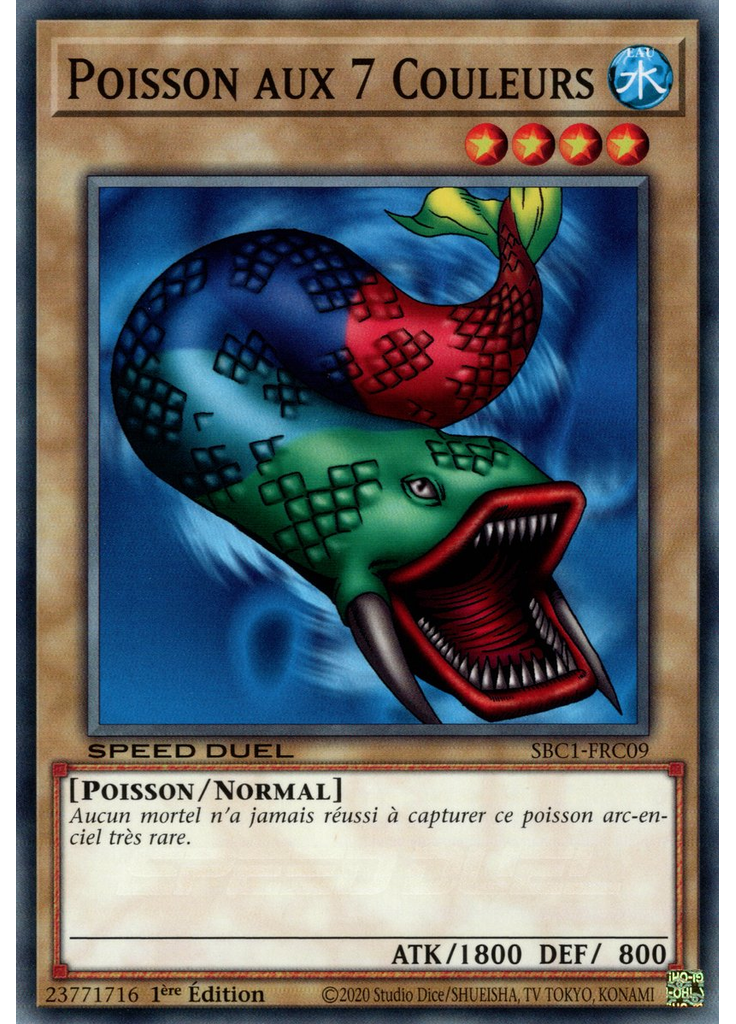 Poisson aux 7 Couleurs