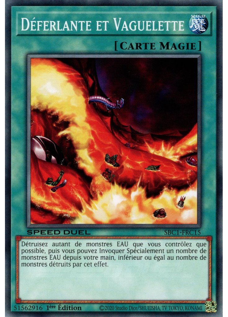 Déferlante et Vaguelette