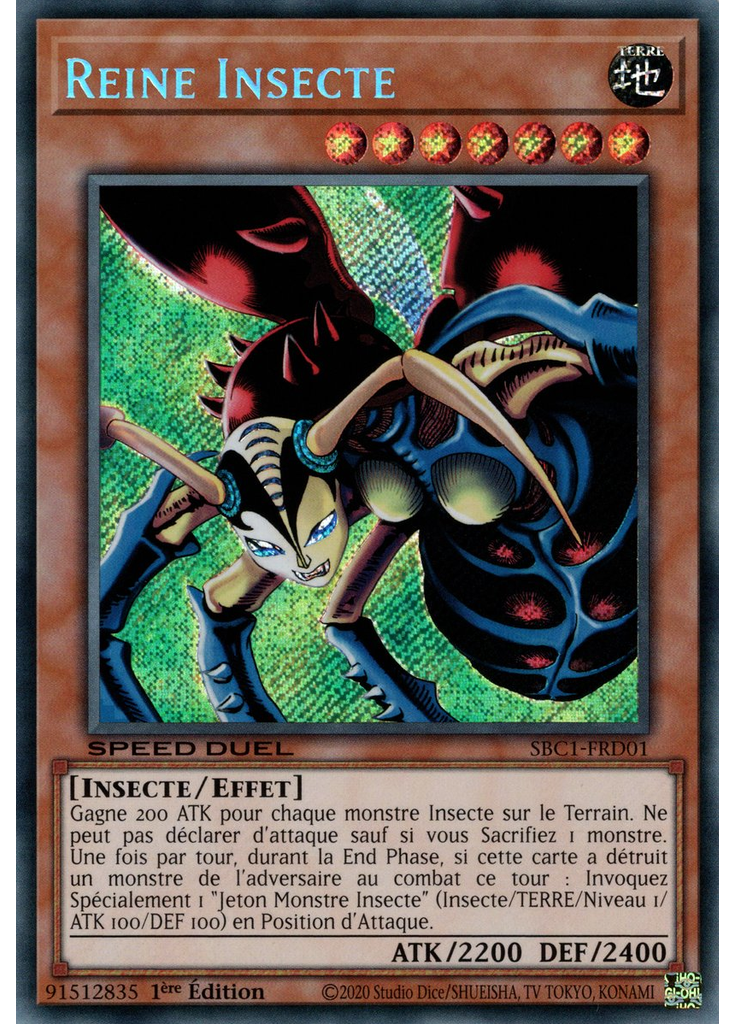 Reine Insecte (Secret Rare 1st Edition)