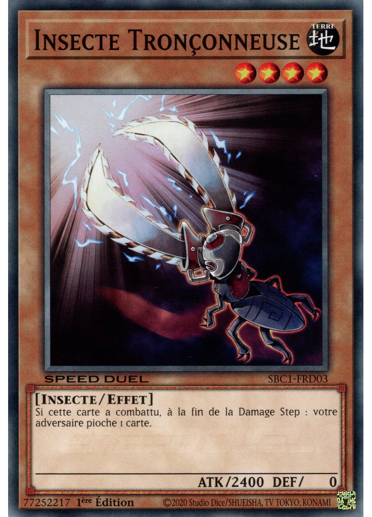 Insecte Tronçonneuse