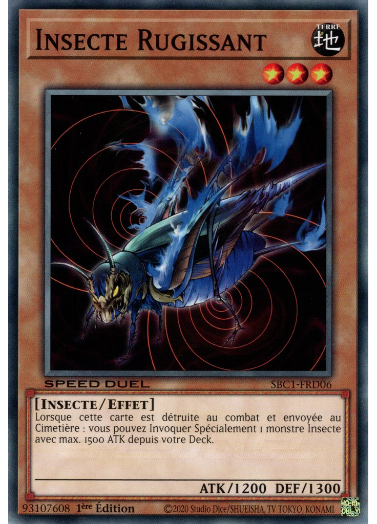 Insecte Rugissant