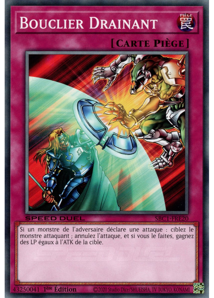 Bouclier Drainant