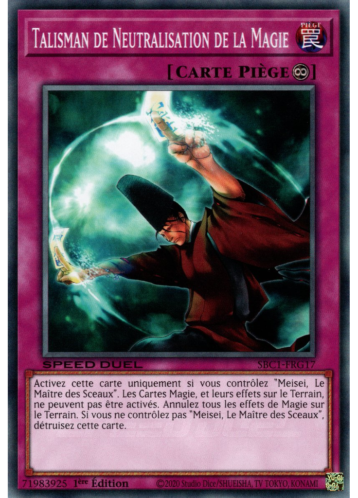 Talisman de Neutralisation de la Magie