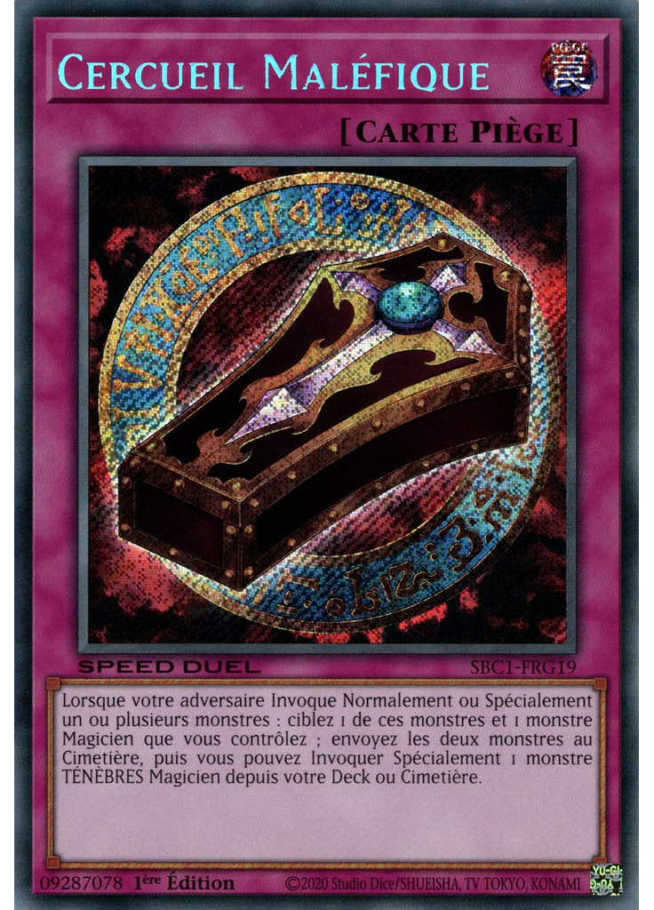 Cercueil Maléfique (Secret Rare 1st Edition)