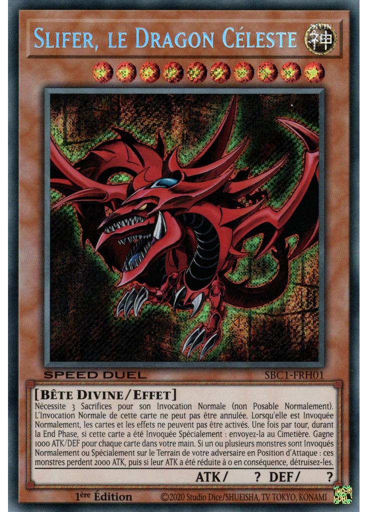 Slifer, le Dragon Céleste