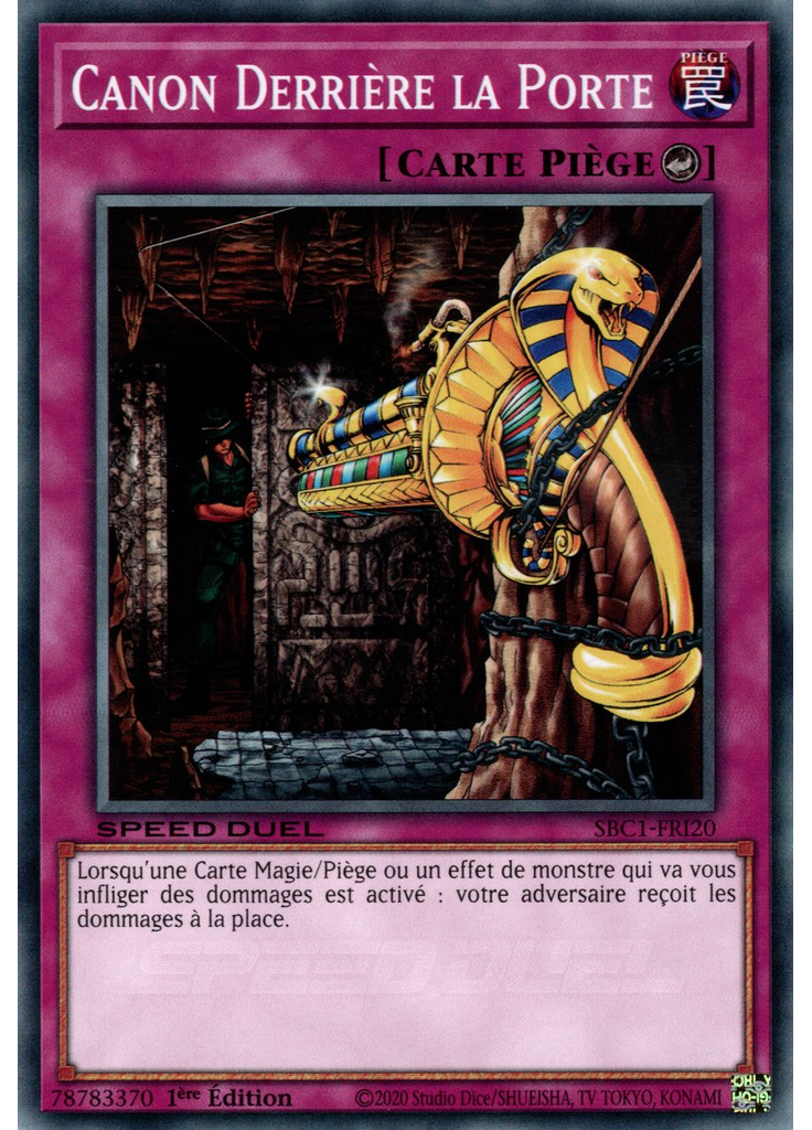 Canon Derrière la Porte