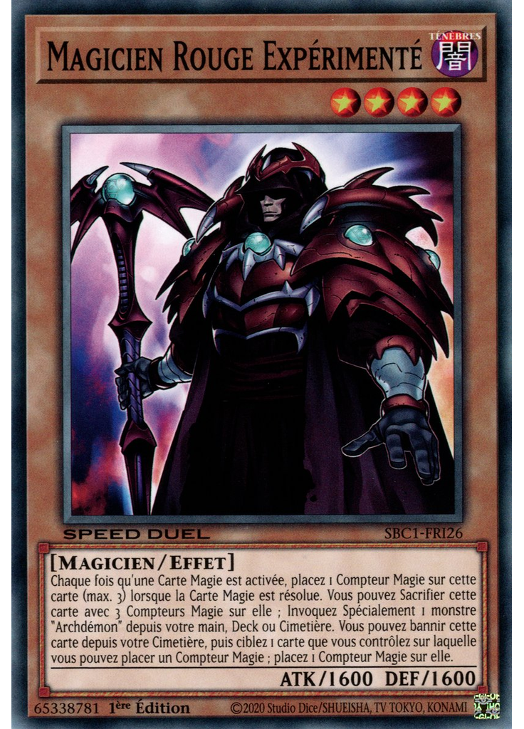 Magicien Rouge Expérimenté