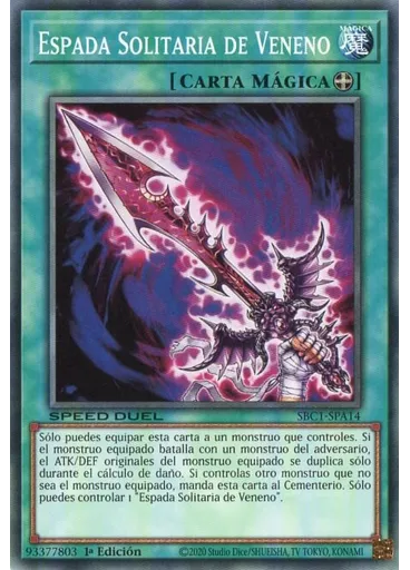 Espada Solitaria de Veneno