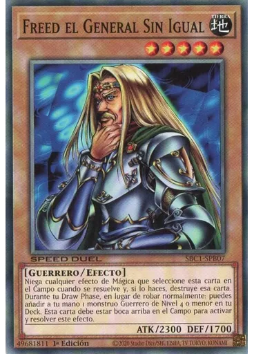 Freed el General Sin Igual