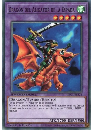 Dragón del Aligátor de la Espada