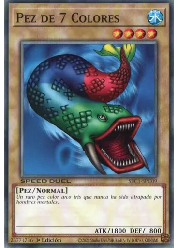 Pez de 7 Colores