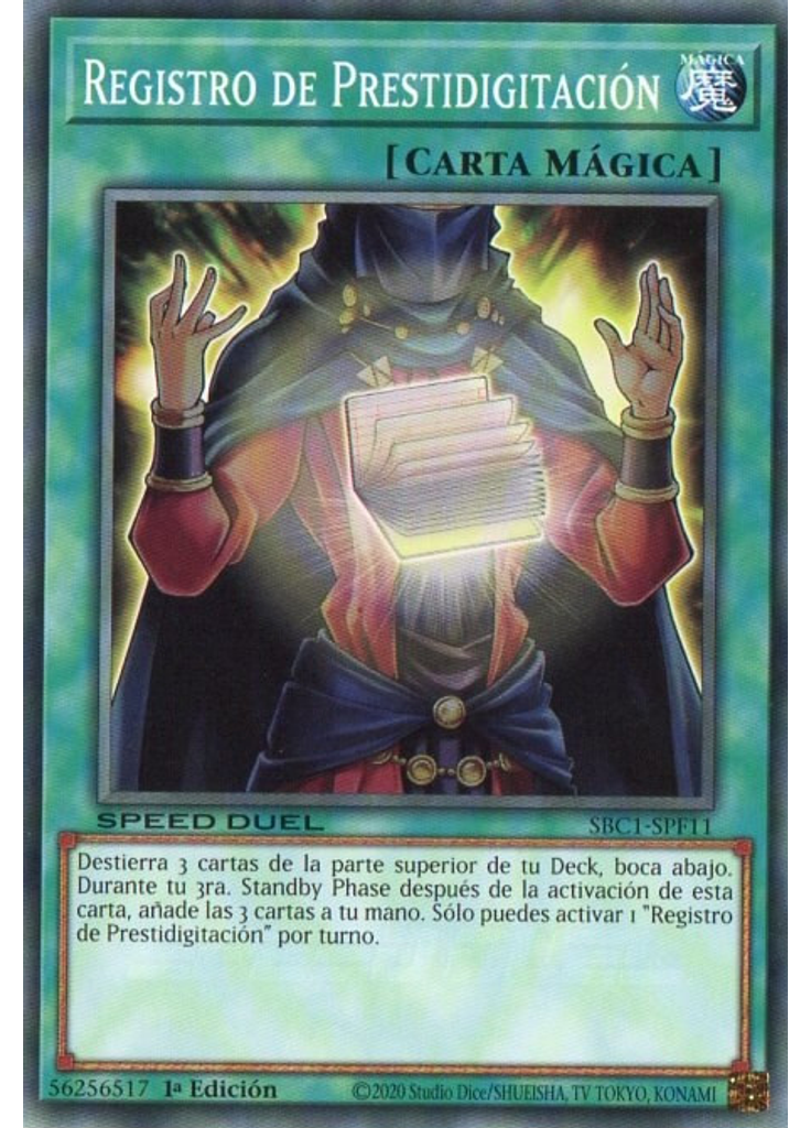 Registro de Prestidigitación
