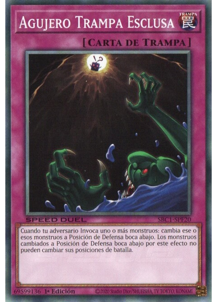 Agujero Trampa Esclusa