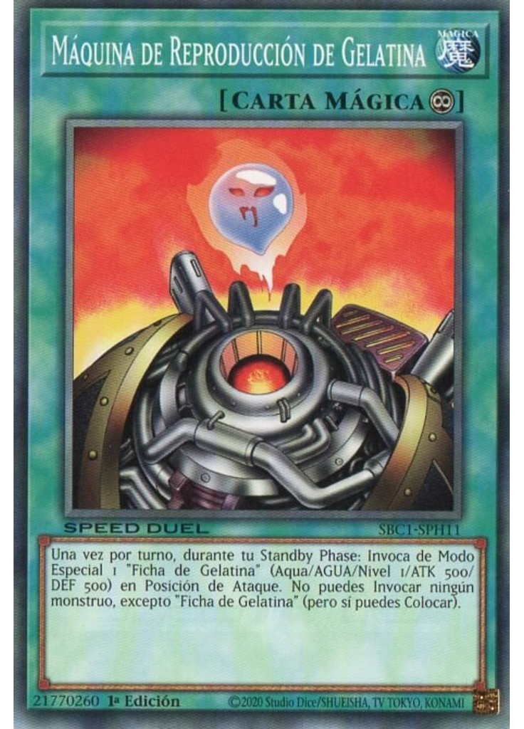 Máquina de Reproducción de Gelatina
