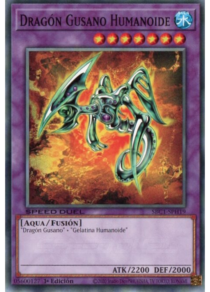 Dragón Gusano Humanoide