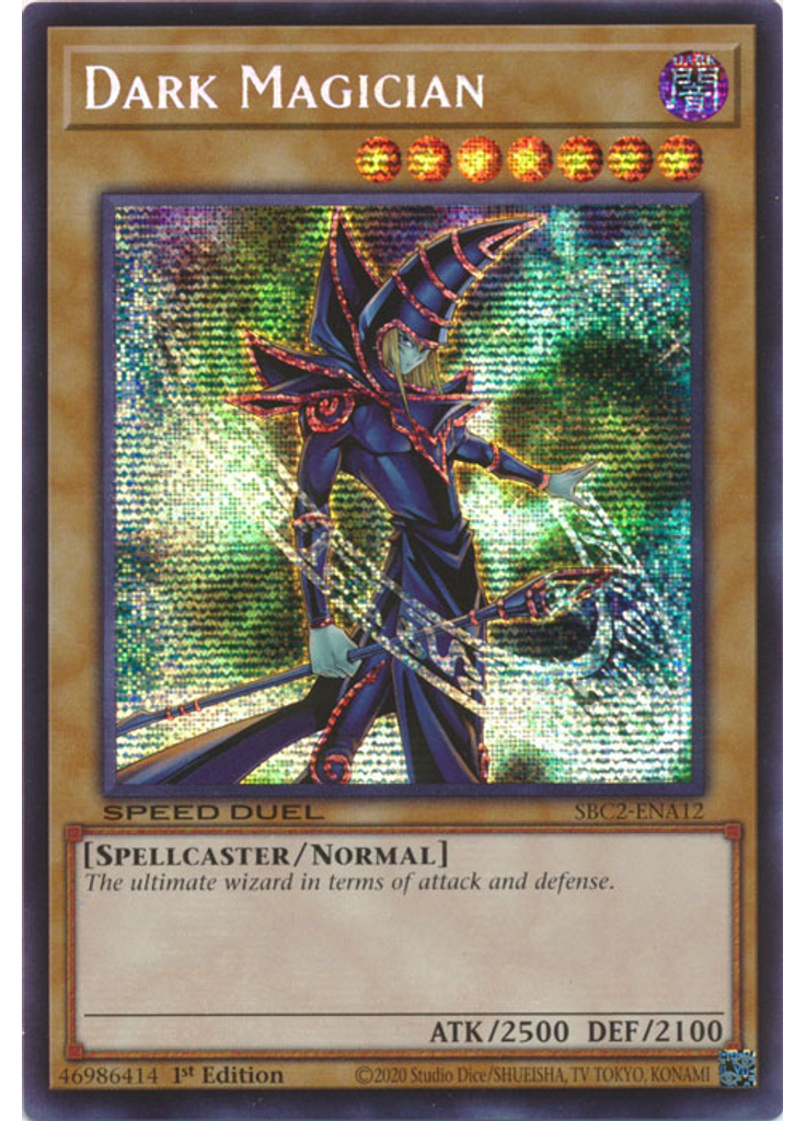 Dark Magician (Prismatic Secret Rare 1st Edition)