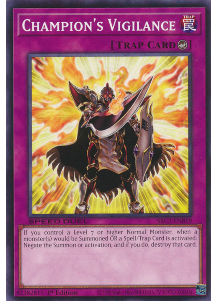 Champion's Vigilance