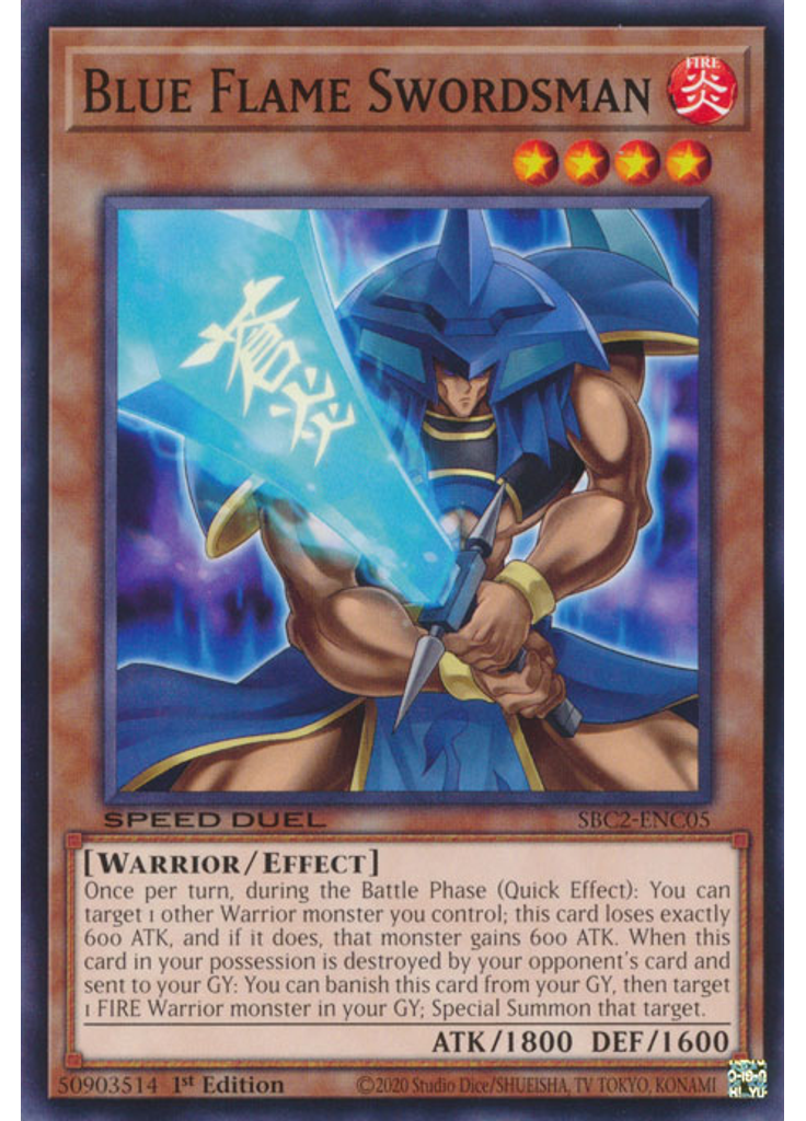 Blue Flame Swordsman