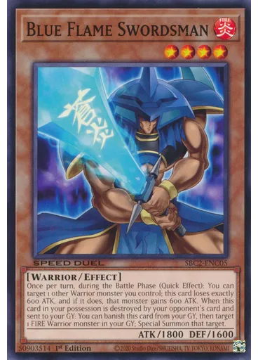 Blue Flame Swordsman