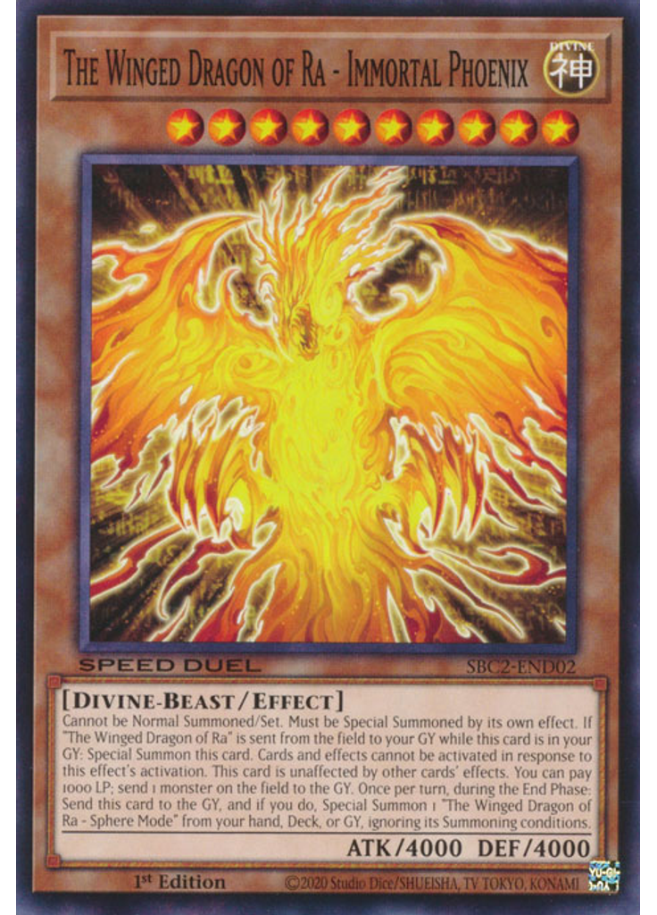 The Winged Dragon of Ra - Immortal Phoenix