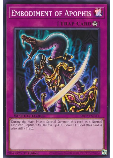 Embodiment of Apophis — Speed Duel: Battle City Finals