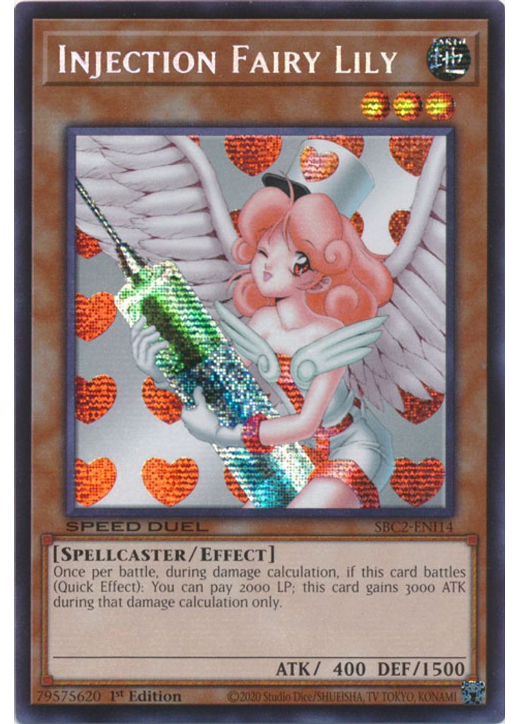 Injection Fairy Lily (Prismatic Secret Rare 1st Edition)