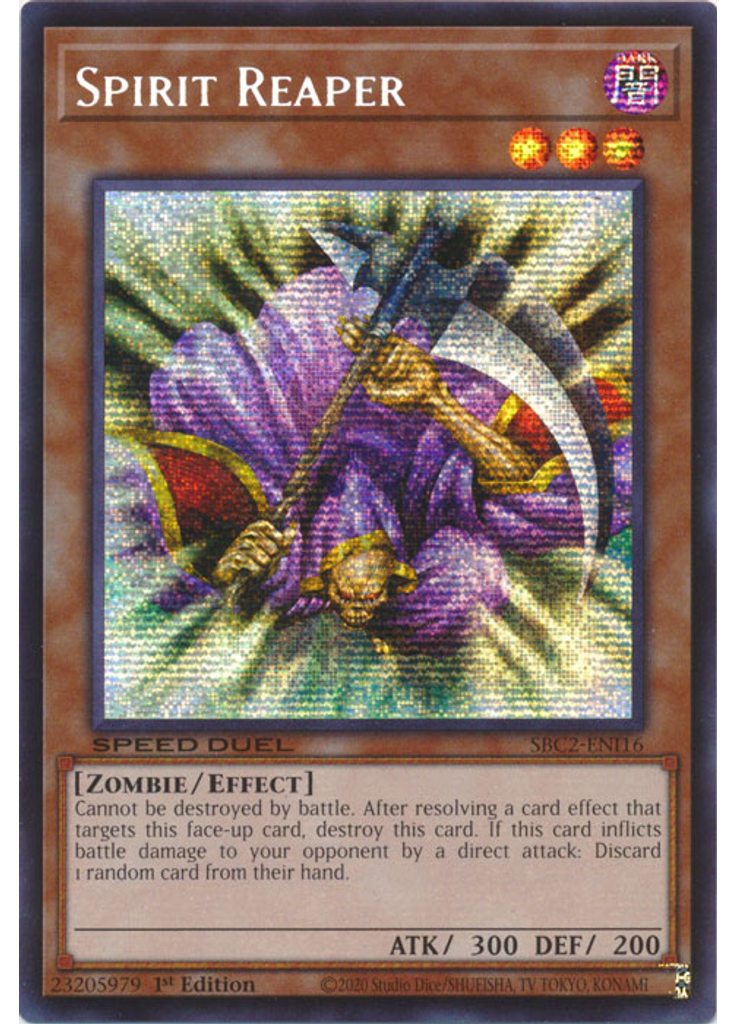 Spirit Reaper (Prismatic Secret Rare 1st Edition)