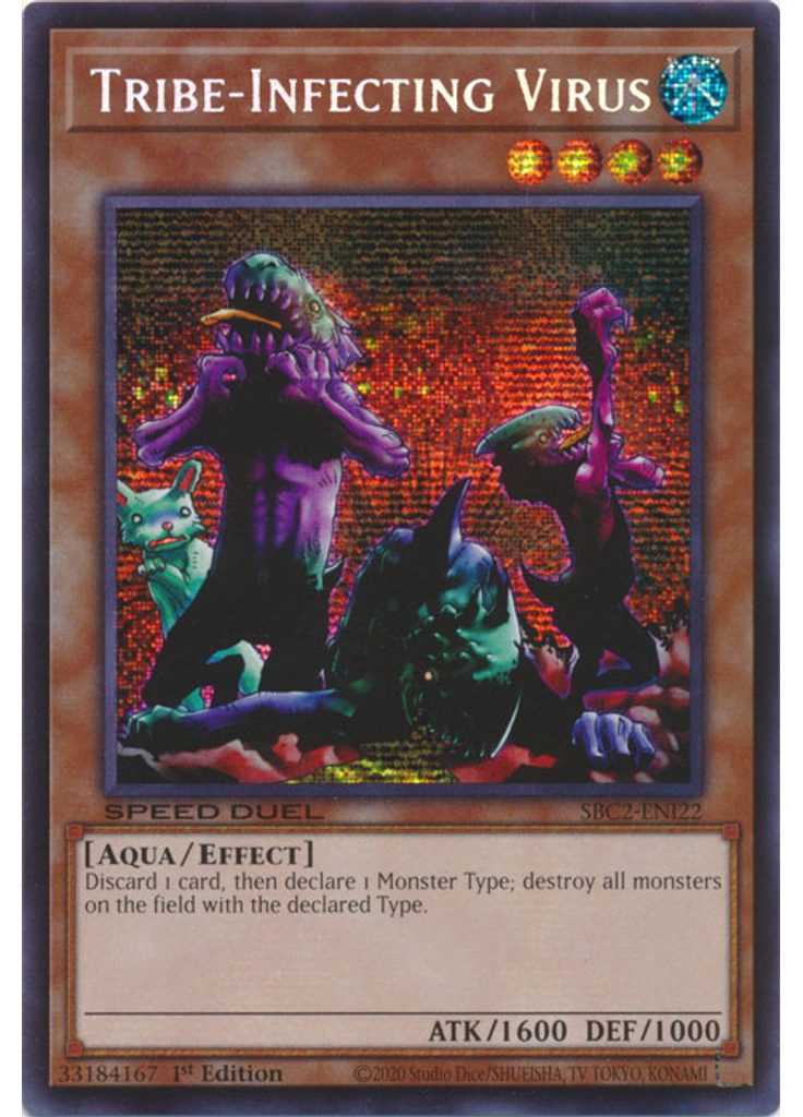Tribe-Infecting Virus (Prismatic Secret Rare 1st Edition)