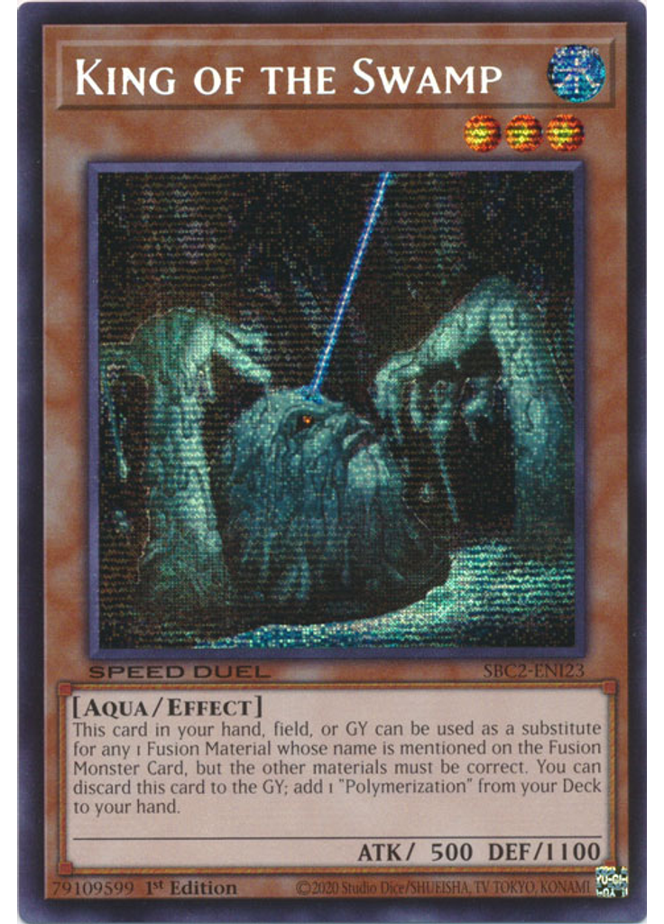 King of the Swamp (Prismatic Secret Rare 1st Edition)