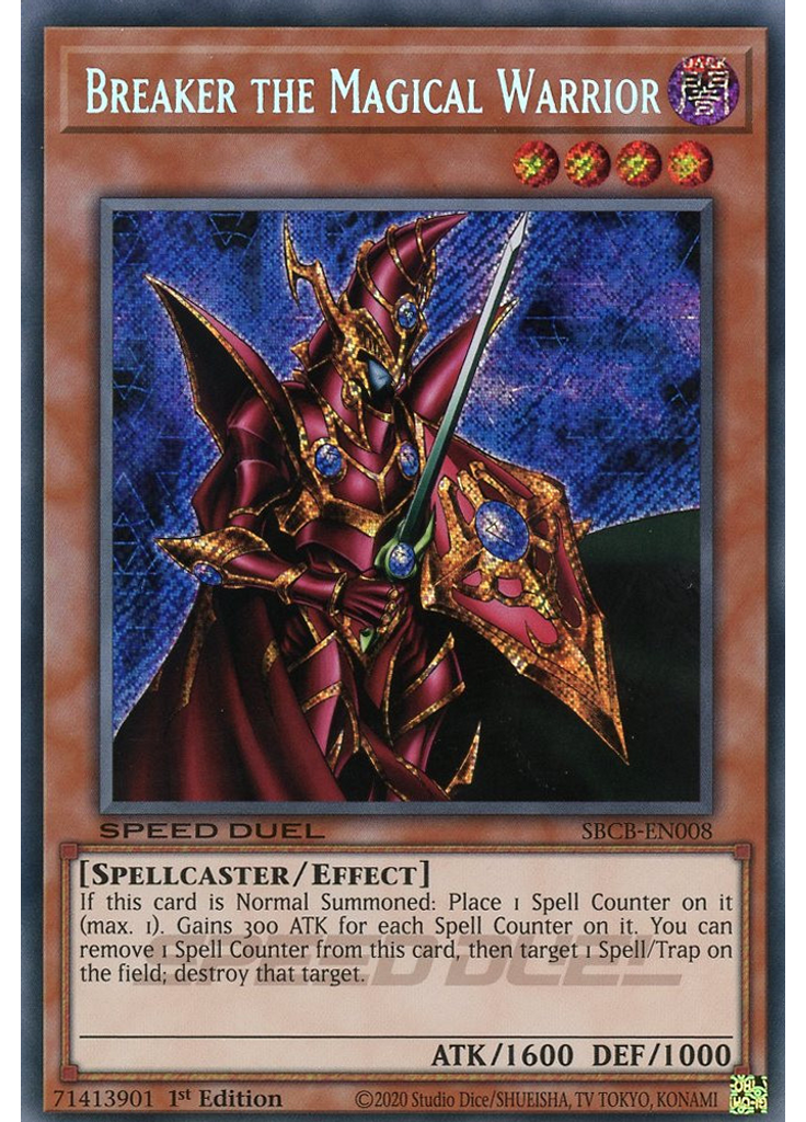 Breaker the Magical Warrior (Secret Rare 1st Edition)