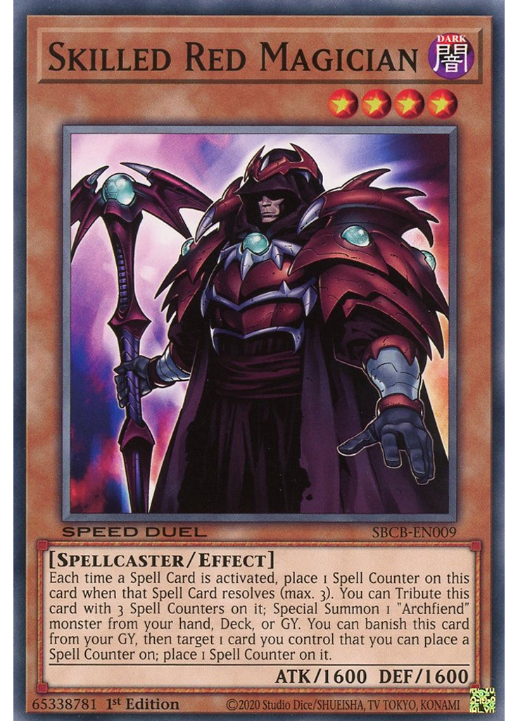Skilled Red Magician