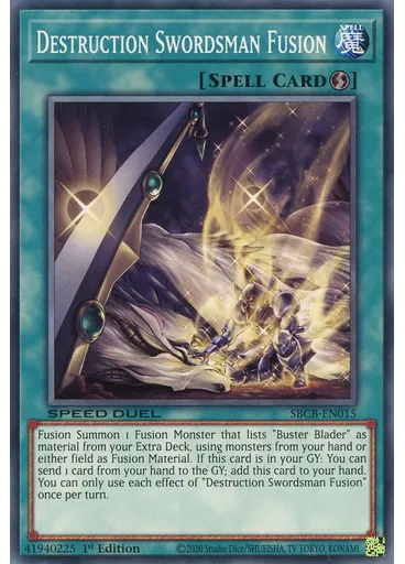 Destruction Swordsman Fusion