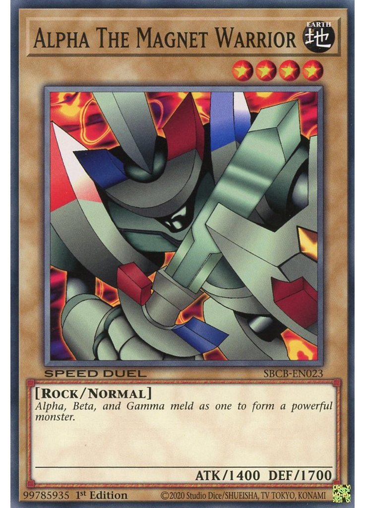 Alpha The Magnet Warrior