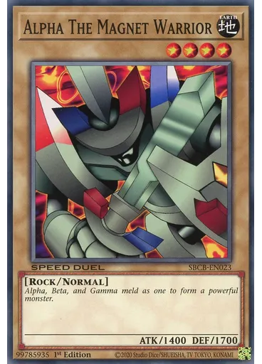 Alpha The Magnet Warrior