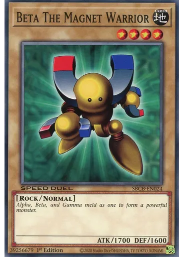 Beta The Magnet Warrior