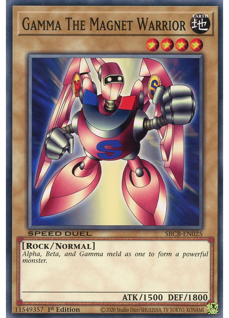 Gamma The Magnet Warrior