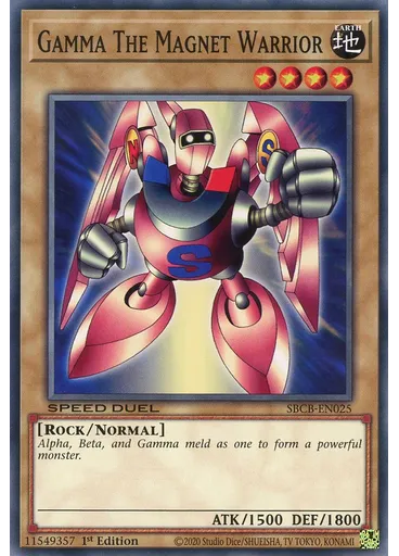 Gamma The Magnet Warrior