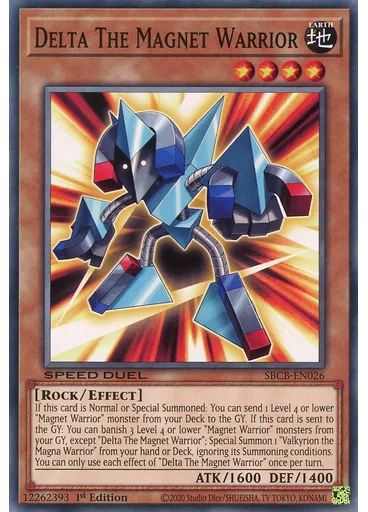 Delta The Magnet Warrior