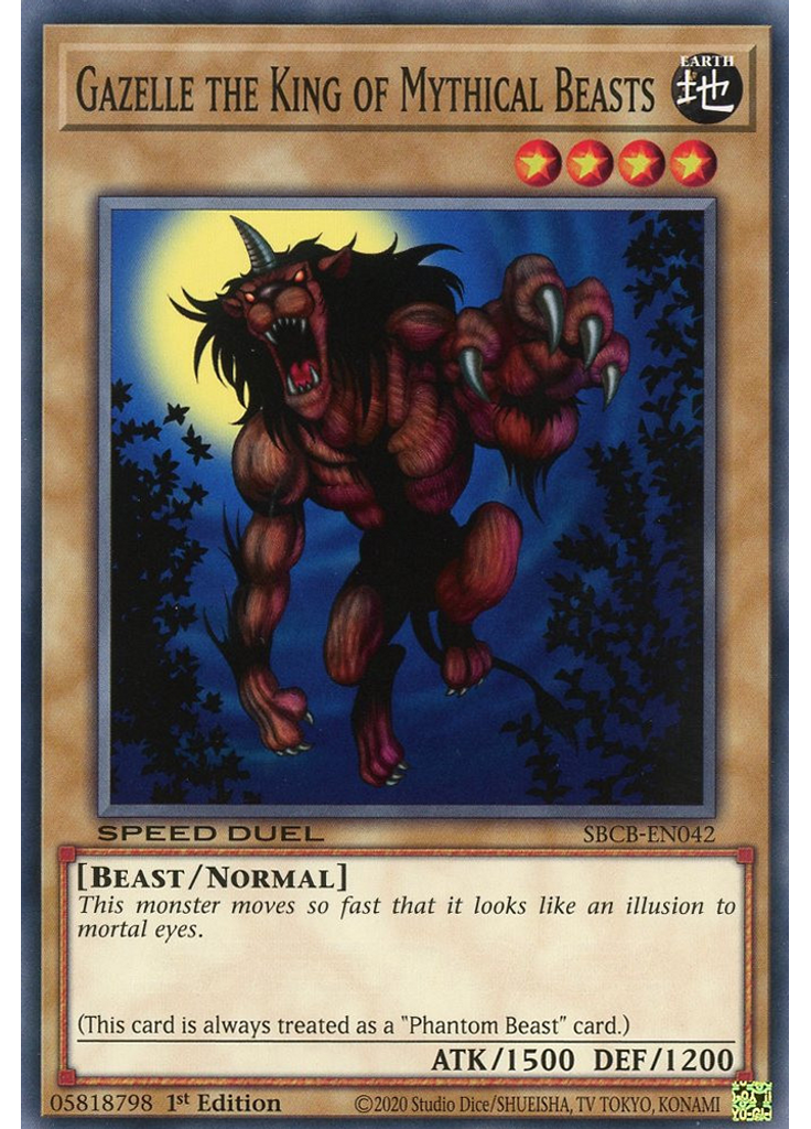 Gazelle the King of Mythical Beasts