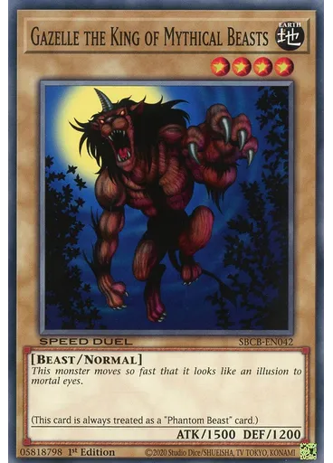 Gazelle the King of Mythical Beasts
