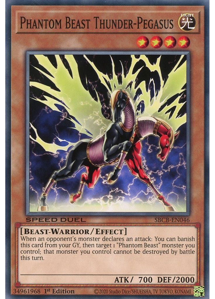 Phantom Beast Thunder-Pegasus