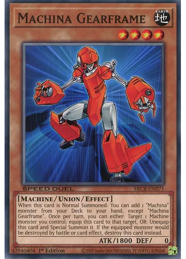 Machina Gearframe
