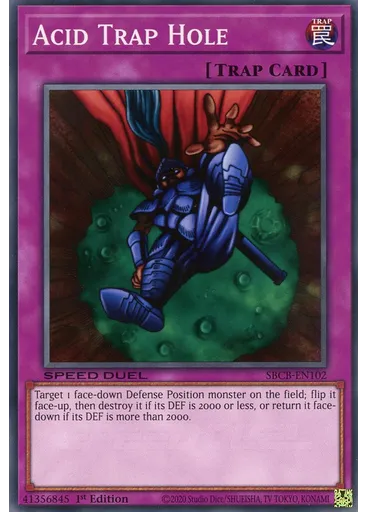 Acid Trap Hole