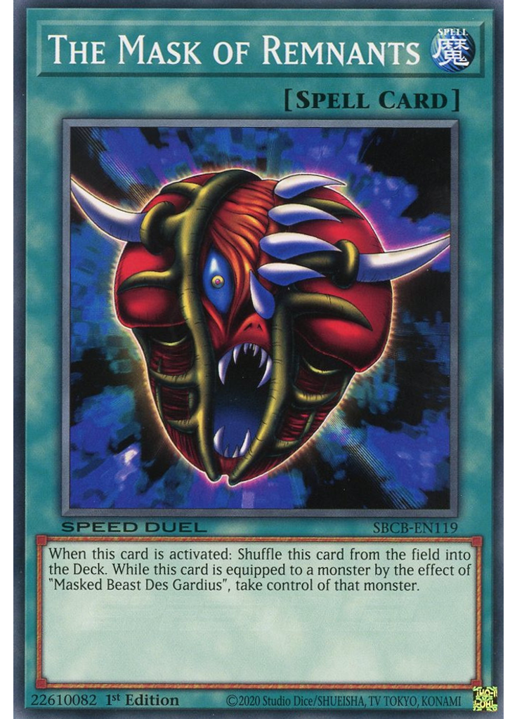 The Mask of Remnants