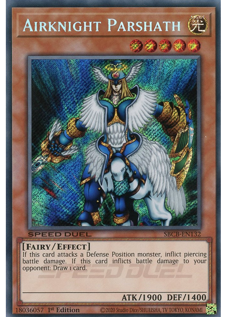 Airknight Parshath (Secret Rare 1st Edition)