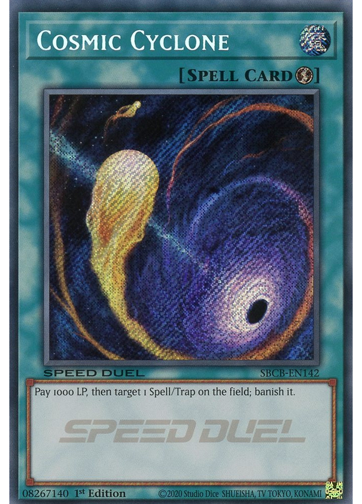 Cosmic Cyclone (Secret Rare 1st Edition)