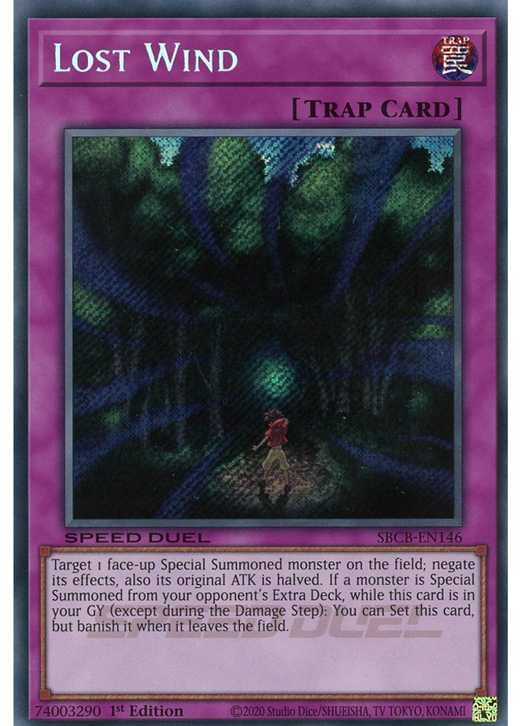 Lost Wind (Secret Rare 1st Edition)