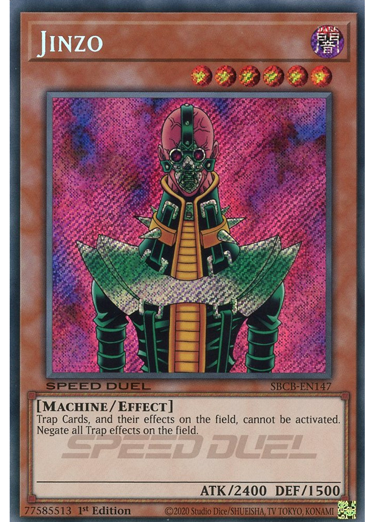 Jinzo (Secret Rare 1st Edition)