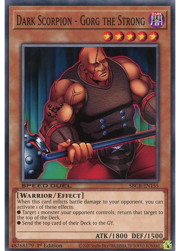 Dark Scorpion - Gorg the Strong