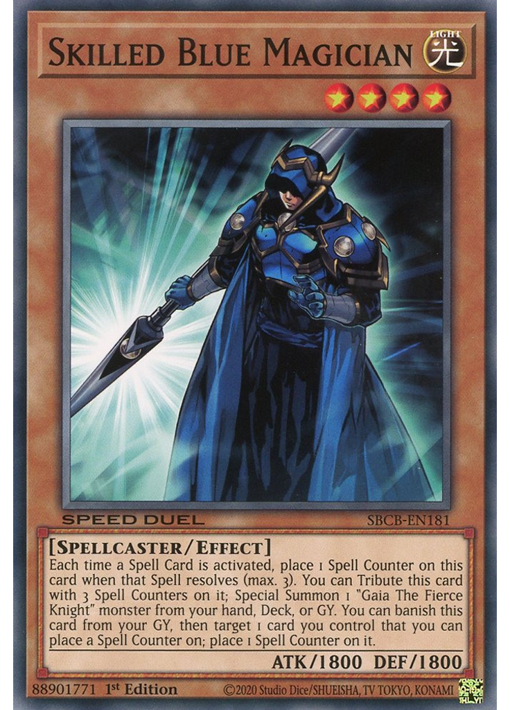 Skilled Blue Magician
